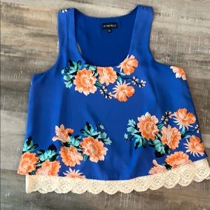 Floral summer tank